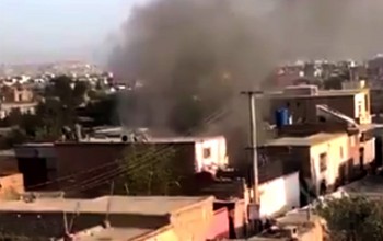 Rocket fired at Kabul airport, falling into residential area